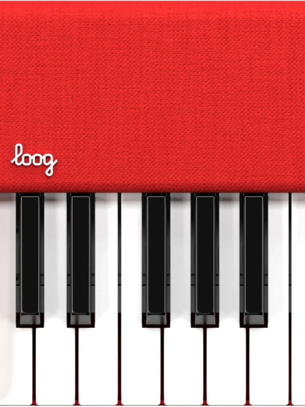 Loog | Brand New Loog Piano – Red | New in Box